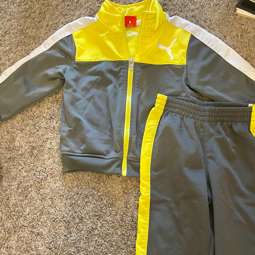 Matching Puma Tracksuit for kids 24 months